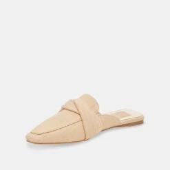 CLARISE FLATS NATURAL LINEN -Modish Shoe CLARISE NATLINEN 8