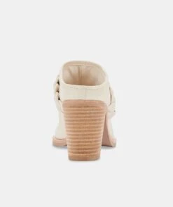 SERLA MULES IVORY NUBUCK -Modish Shoe DOLCEVITA BOOTIES SERLA IVORYNUBUCK 05