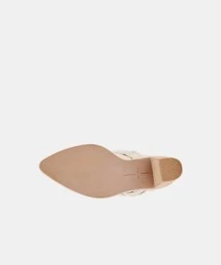 SERLA MULES IVORY NUBUCK -Modish Shoe DOLCEVITA BOOTIES SERLA IVORYNUBUCK 07