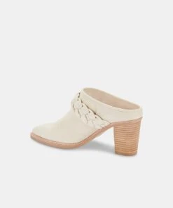 SERLA MULES IVORY NUBUCK -Modish Shoe DOLCEVITA BOOTIES SERLA IVORYNUBUCK 09