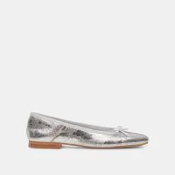 Dolce Vita ANISA BALLET FLATS SILVER DISTRESSED LEATHER 24 Dolce Vita ANISA BALLET FLATS SILVER DISTRESSED LEATHER -Modish Shoe DOLCEVITA FLATS ANISA SILVERDESTRESSEDLEATHER 02