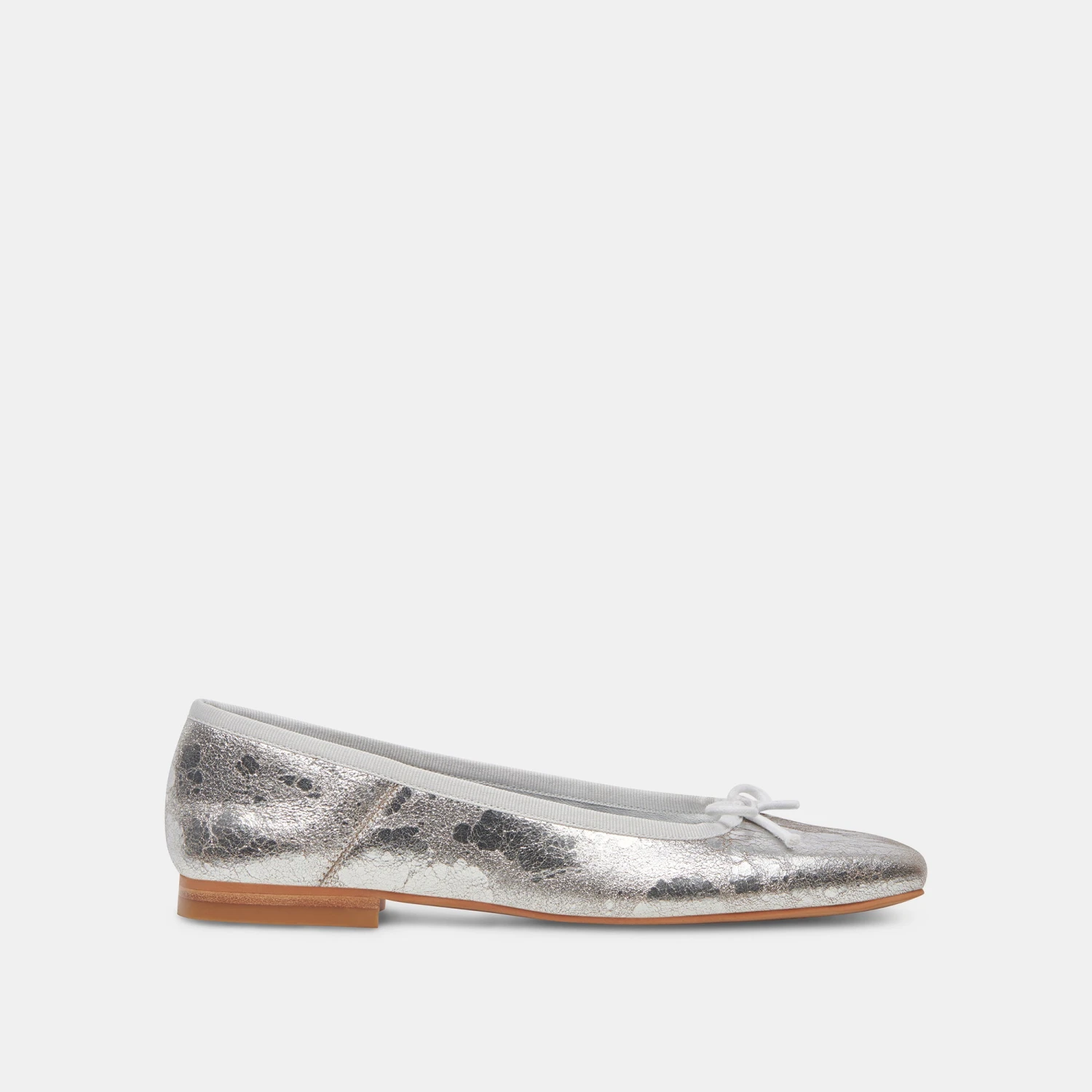 Dolce Vita ANISA BALLET FLATS SILVER DISTRESSED LEATHER 8 Dolce Vita ANISA BALLET FLATS SILVER DISTRESSED LEATHER - Image 8