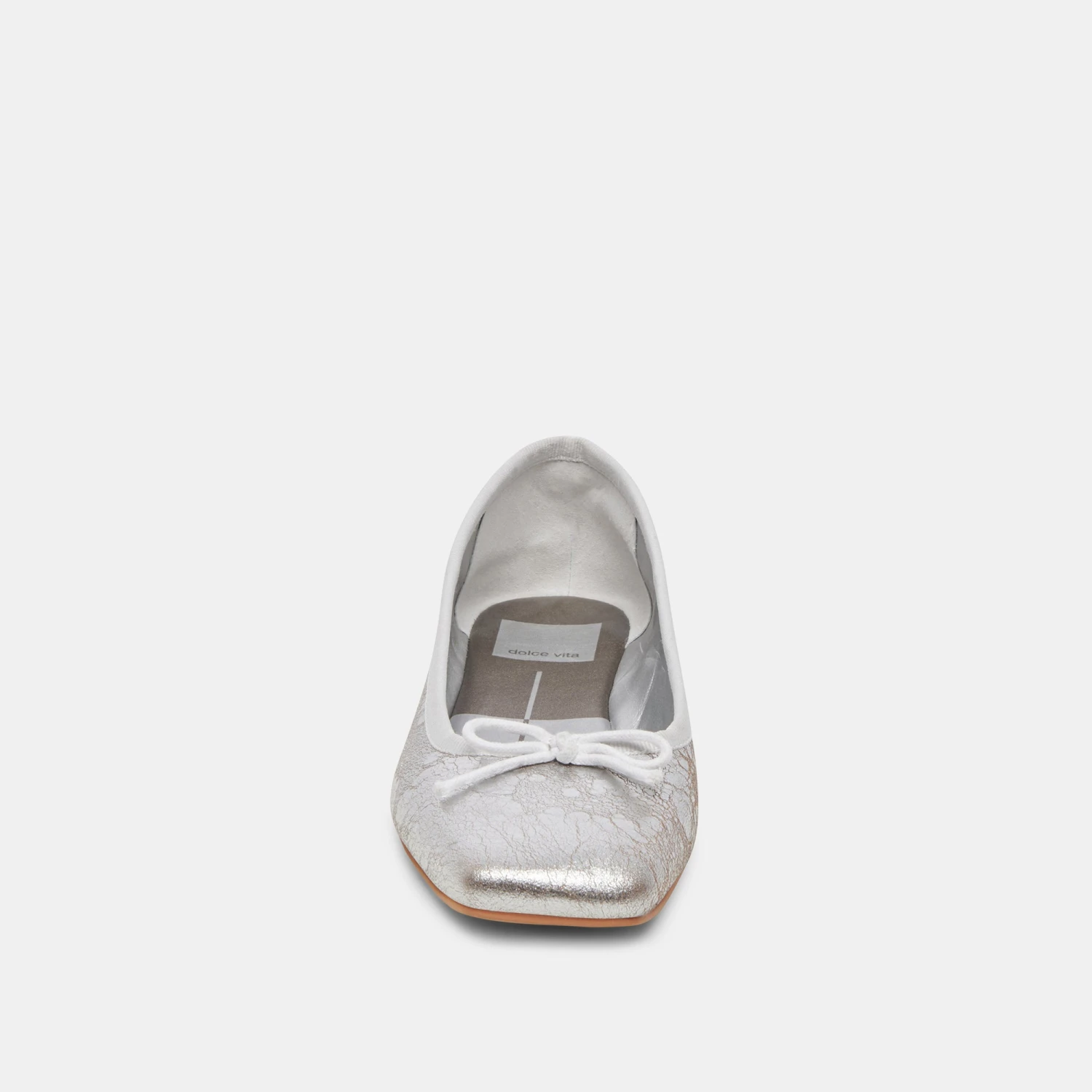 Dolce Vita ANISA BALLET FLATS SILVER DISTRESSED LEATHER 14 Dolce Vita ANISA BALLET FLATS SILVER DISTRESSED LEATHER - Image 14