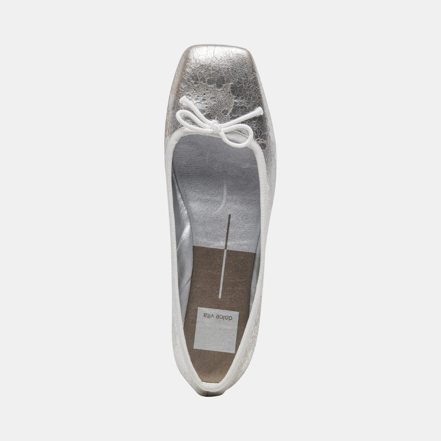 Dolce Vita ANISA BALLET FLATS SILVER DISTRESSED LEATHER 16 Dolce Vita ANISA BALLET FLATS SILVER DISTRESSED LEATHER - Image 16