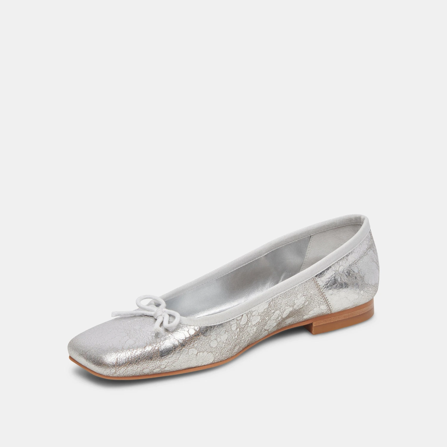 Dolce Vita ANISA BALLET FLATS SILVER DISTRESSED LEATHER 10 Dolce Vita ANISA BALLET FLATS SILVER DISTRESSED LEATHER - Image 10