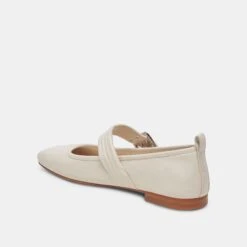 Dolce Vita ARORA BALLET FLATS IVORY CRINKLE PATENT -Modish Shoe DOLCEVITA FLATS ARORA IVORYCRINKLEPATENT 09