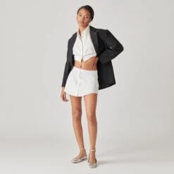 Dolce Vita ASHYA BALLET FLATS SILVER DISTRESSED LEATHER -Modish Shoe DOLCEVITA FLATS ASHYA SILVERDISTRESSEDLEATHER ONFOOT 1