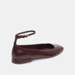 Dolce Vita ASHYA BALLET FLATS WINE CRINKLE PATENT -Modish Shoe DOLCEVITA FLATS ASHYA WINECRINKLEPATENT 03