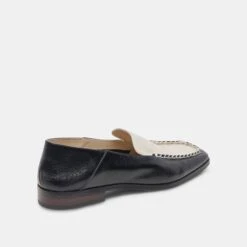 Dolce Vita BENY FLATS WHITE BLACK CRINKLE PATENT -Modish Shoe DOLCEVITA FLATS BENY WHITEBLACKCRINKLEPATENT 03