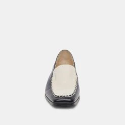 Dolce Vita BENY FLATS WHITE BLACK CRINKLE PATENT -Modish Shoe DOLCEVITA FLATS BENY WHITEBLACKCRINKLEPATENT 04