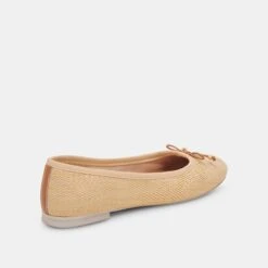 Dolce Vita CACY BALLET FLATS NATURAL RAFFIA -Modish Shoe DOLCEVITA FLATS CACY NATURALRAFFIA 03