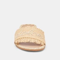 Dolce Vita CAMINO SANDALS LT NATURAL RAFFIA 22 Dolce Vita CAMINO SANDALS LT NATURAL RAFFIA -Modish Shoe DOLCEVITA FLATS CAMINO LTNATURALRAFFIA 04