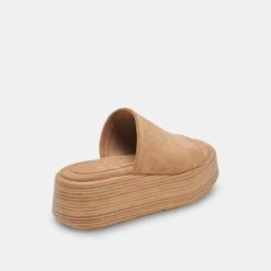 Dolce Vita CANAL SANDALS TAUPE SUEDE -Modish Shoe DOLCEVITA FLATS CANAL TAUPESUEDE 03