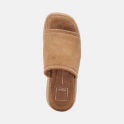 Dolce Vita CANAL SANDALS TAUPE SUEDE -Modish Shoe DOLCEVITA FLATS CANAL TAUPESUEDE 06