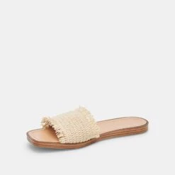 Dolce Vita CANARY SANDALS LT NATURAL RAFFIA 17 Dolce Vita CANARY SANDALS LT NATURAL RAFFIA -Modish Shoe DOLCEVITA FLATS CANARY LTNATURALRAFFIA 09