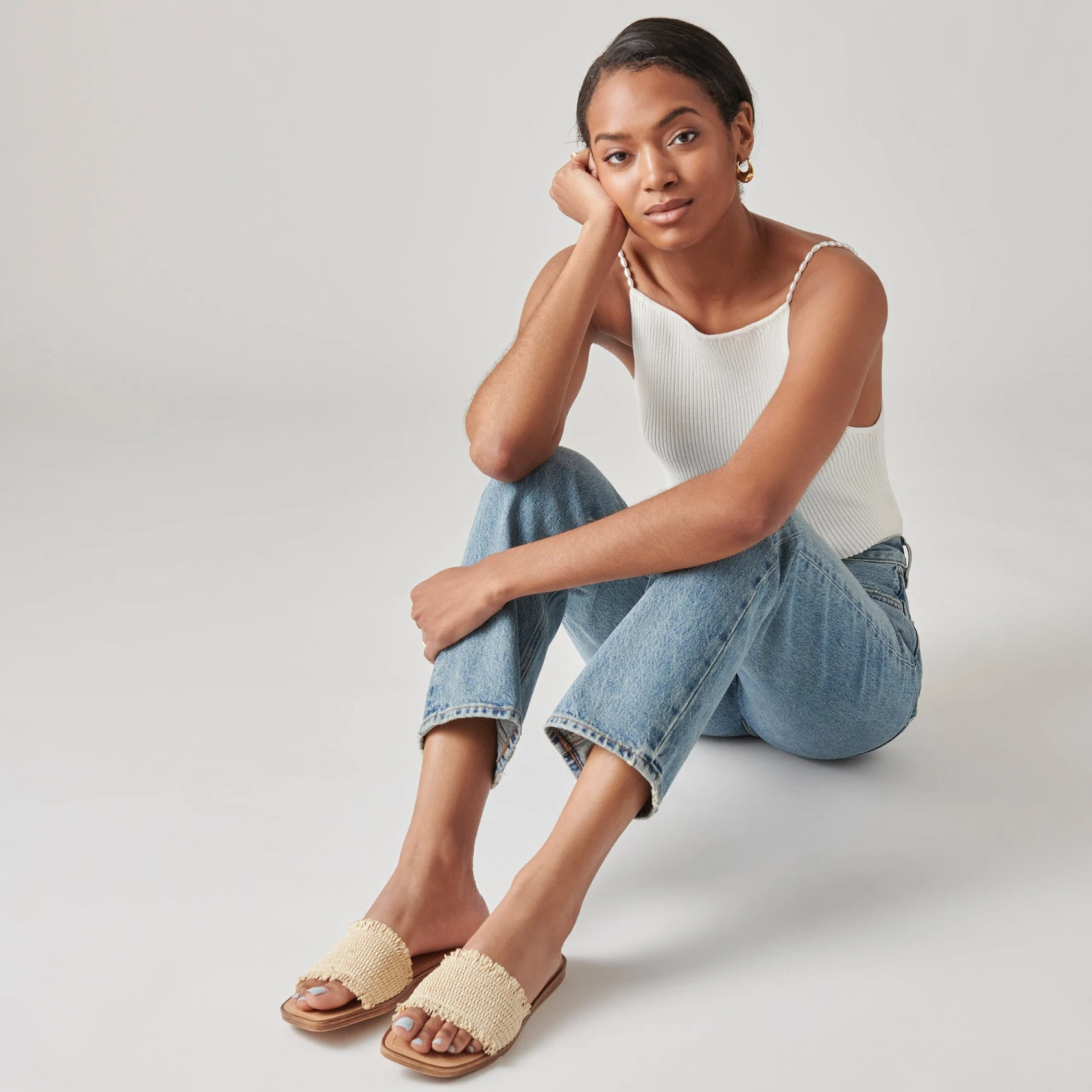 Dolce Vita CANARY SANDALS LT NATURAL RAFFIA 2 Dolce Vita CANARY SANDALS LT NATURAL RAFFIA - Image 2