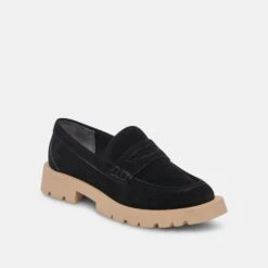 ELIAS FLATS MIDNIGHT SUEDE -Modish Shoe DOLCEVITA FLATS ELIAS MIDNIGHTSUEDE 01