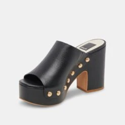 Dolce Vita EMOL HEELS BLACK LEATHER -Modish Shoe DOLCEVITA FLATS EMOL BLACKLEATHER 08