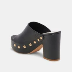 Dolce Vita EMOL HEELS BLACK LEATHER -Modish Shoe DOLCEVITA FLATS EMOL BLACKLEATHER 09