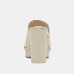Dolce Vita EMOL HEELS OFF WHITE LEATHER -Modish Shoe DOLCEVITA FLATS EMOL OFFWHITELEATHER 05
