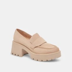 HALONA LOAFERS DUNE SUEDE -Modish Shoe DOLCEVITA FLATS HALONA DUNESUEDE 01