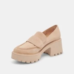 HALONA LOAFERS DUNE SUEDE -Modish Shoe DOLCEVITA FLATS HALONA DUNESUEDE 08