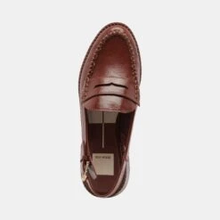 Dolce Vita HARDI LOAFERS BROWN CRINKLE PATENT -Modish Shoe DOLCEVITA FLATS HARDI BROWNCRINKLEPATENT 06