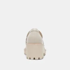 Dolce Vita HARLEN LOAFERS IVORY CRINKLE PATENT -Modish Shoe DOLCEVITA FLATS HARLEN IVORYCRINKLEPATENT 05