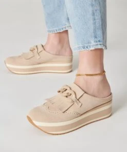 JERRY SNEAKERS DUNE SUEDE 22 JERRY SNEAKERS DUNE SUEDE -Modish Shoe DOLCEVITA FLATS JERRY DUNESUEDE ONFOOT 2
