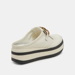 JERRY SNEAKERS WHITE LEATHER -Modish Shoe DOLCEVITA FLATS JERRY WHITELEATHER 03