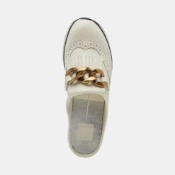 JERRY SNEAKERS WHITE LEATHER -Modish Shoe DOLCEVITA FLATS JERRY WHITELEATHER 06