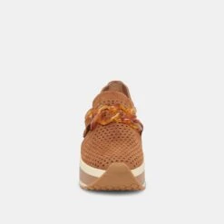 JHENEE PERFORATED SNEAKERS PECAN SUEDE -Modish Shoe DOLCEVITA FLATS JHENEEPERF PECANSUEDE 04