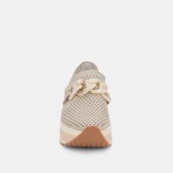 JHENEE PERFORATED SNEAKERS SAND NUBUCK -Modish Shoe DOLCEVITA FLATS JHENEEPERF SANDNUBUCK 04
