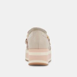 JHENEE PERFORATED SNEAKERS SAND NUBUCK -Modish Shoe DOLCEVITA FLATS JHENEEPERF SANDNUBUCK 05