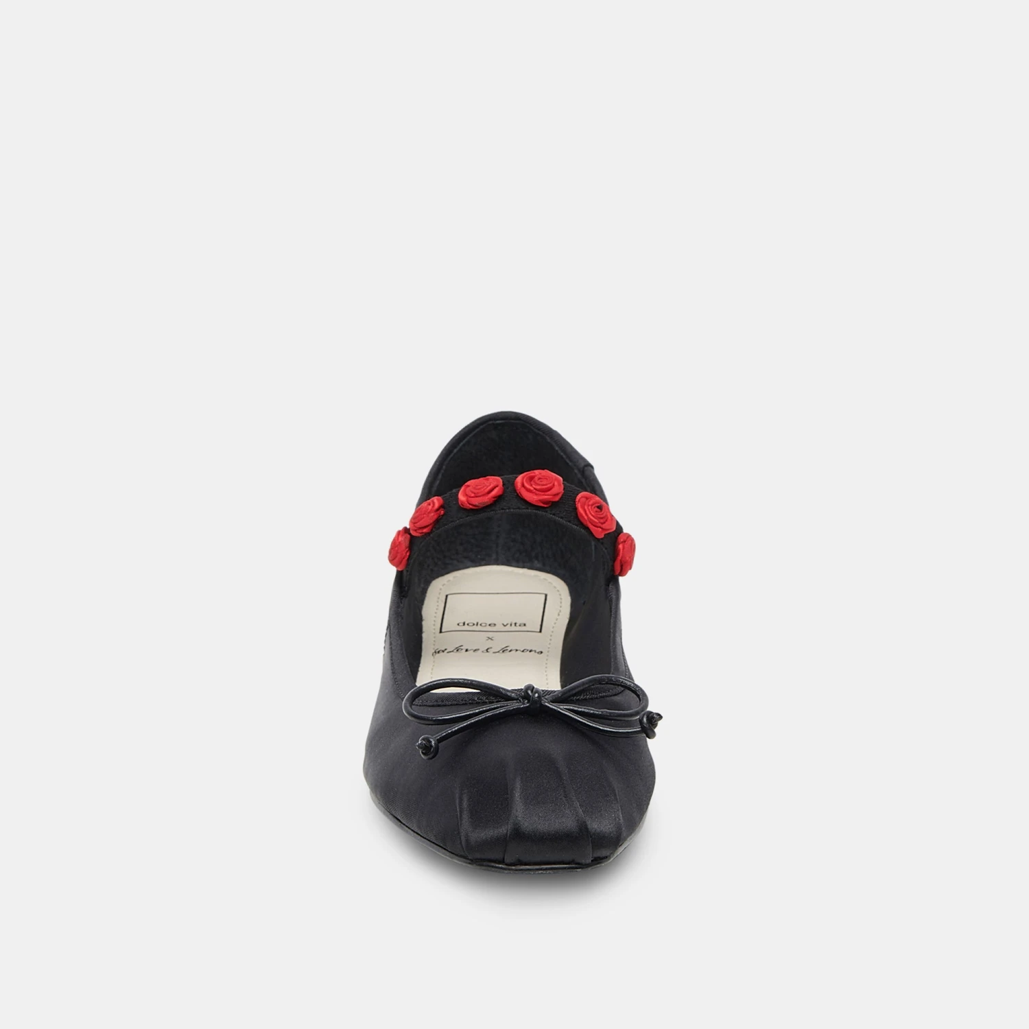 Dolce Vita LILLY BALLET FLATS BLACK MULTI SATIN 10 Dolce Vita LILLY BALLET FLATS BLACK MULTI SATIN - Image 10