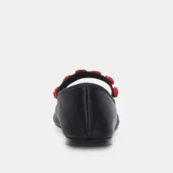 Dolce Vita LILLY BALLET FLATS BLACK MULTI SATIN 19 Dolce Vita LILLY BALLET FLATS BLACK MULTI SATIN -Modish Shoe DOLCEVITA FLATS LILLY BLACKMULTISATIN 05