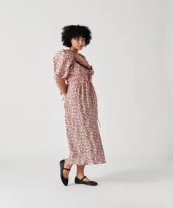 Dolce Vita LILLY BALLET FLATS BLACK MULTI SATIN 17 Dolce Vita LILLY BALLET FLATS BLACK MULTI SATIN -Modish Shoe DOLCEVITA FLATS LILLY BLACKMULTISATIN ONFOOT 1