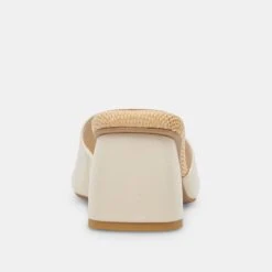 Dolce Vita MINNY HEELS IVORY LEATHER -Modish Shoe DOLCEVITA FLATS MINNY IVORYLEATHER 05