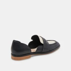 MOYRA FLATS BLACK WHITE LEATHER 11 MOYRA FLATS BLACK WHITE LEATHER -Modish Shoe DOLCEVITA FLATS MOYRA BLACKWHITELEATHER 03