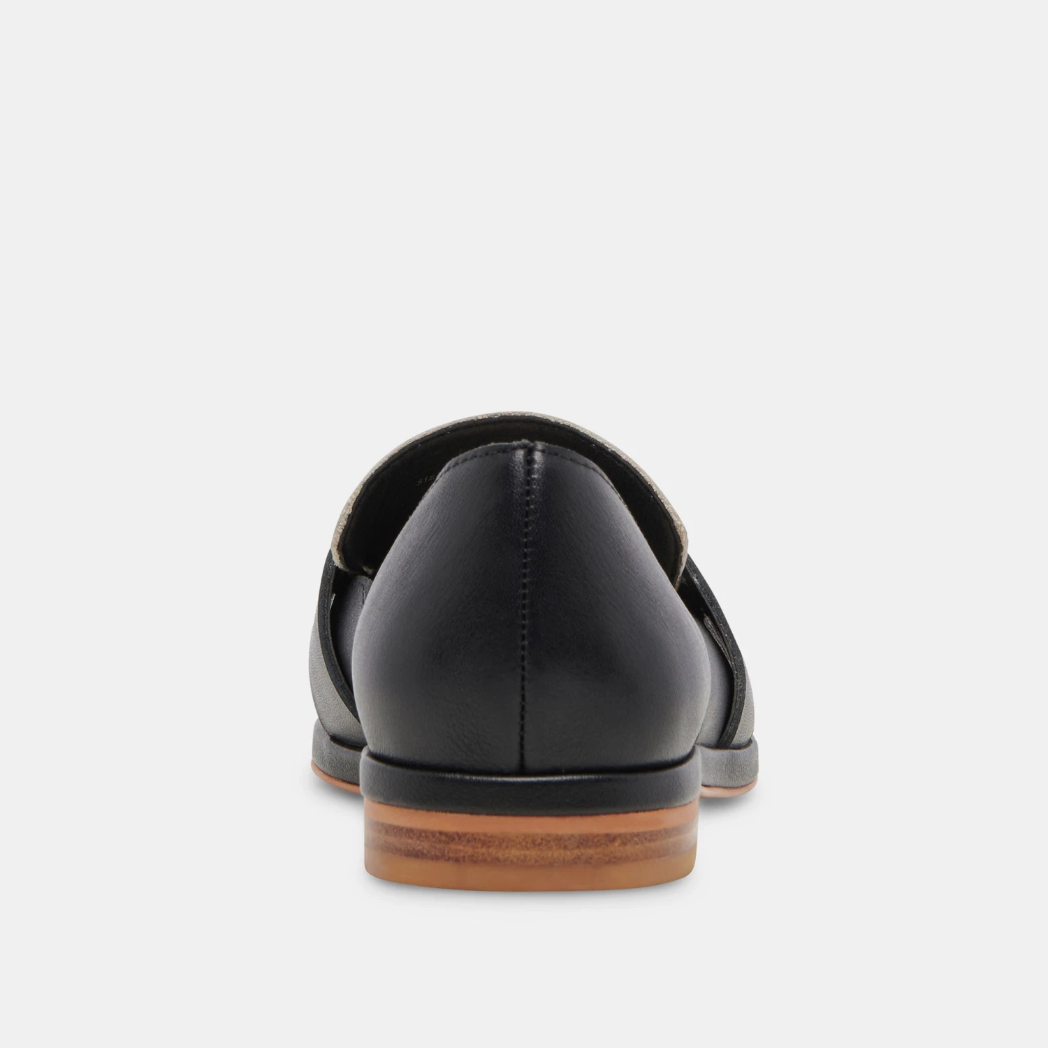 MOYRA FLATS BLACK WHITE LEATHER 7 MOYRA FLATS BLACK WHITE LEATHER - Image 7