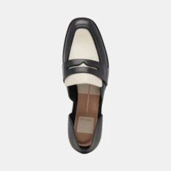 MOYRA FLATS BLACK WHITE LEATHER 16 MOYRA FLATS BLACK WHITE LEATHER -Modish Shoe DOLCEVITA FLATS MOYRA BLACKWHITELEATHER 06
