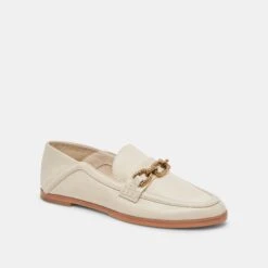REIGN FLATS IVORY LEATHER -Modish Shoe DOLCEVITA FLATS REIGN IVORYLEATHER 01
