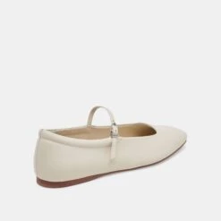REYES BALLET FLATS IVORY LEATHER -Modish Shoe DOLCEVITA FLATS REYES IVORYLEATHER 03