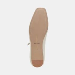 REYES BALLET FLATS IVORY LEATHER -Modish Shoe DOLCEVITA FLATS REYES IVORYLEATHER 07
