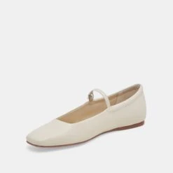REYES BALLET FLATS IVORY LEATHER -Modish Shoe DOLCEVITA FLATS REYES IVORYLEATHER 08