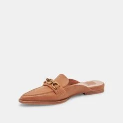 SIDON FLATS BROWN LEATHER -Modish Shoe DOLCEVITA FLATS SIDON BROWNLEATHER 08