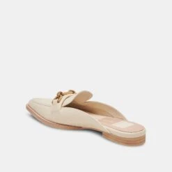 SIDON FLATS IVORY EMBOSSED LEATHER -Modish Shoe DOLCEVITA FLATS SIDON IVORYEMBOSSEDLEATHER 09