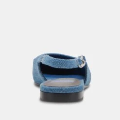 ELLEY FLATS BLUE DENIM -Modish Shoe DOLCEVITA FLAT ELLEY BLUEDENIM 05