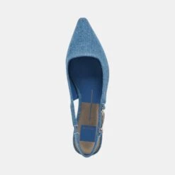 ELLEY FLATS BLUE DENIM -Modish Shoe DOLCEVITA FLAT ELLEY BLUEDENIM 06
