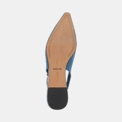 ELLEY FLATS BLUE DENIM -Modish Shoe DOLCEVITA FLAT ELLEY BLUEDENIM 07